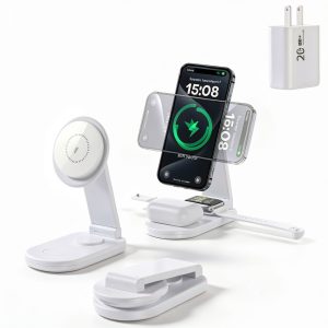 Pavo Wireless Charger Folding Design Multi Device Charging-0
