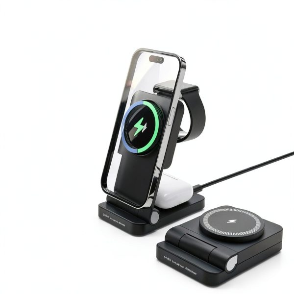 Magnetic Wireless Charger Portable Multi Angle Apple Samsung-1