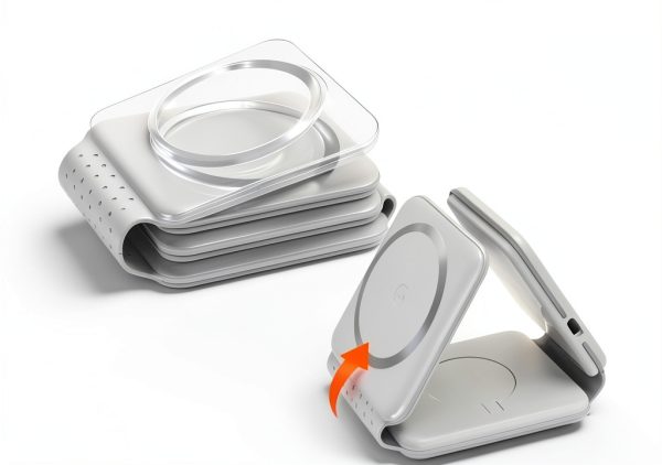 3-in-1 Magnetic Wireless Charger Foldable Multi-Device-2