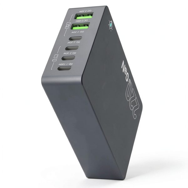 F8A 6 Port Charger 100W PD Smart Fast Charging Desk-10