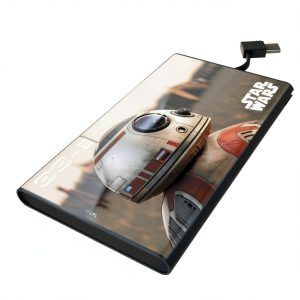 Star Wars BB8 Power Bank Slim 5000mAh Builtin Cable-0