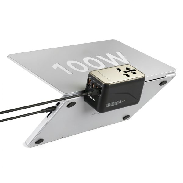 GaN Travel Adapter 120W Charger Worldwide Compatibility-1
