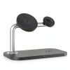 Magnetic Wireless Charger Stand All in One Kit Black White-2