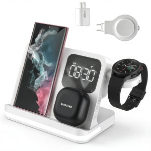 Apple Watch Charger with Alarm Clock Nightlight Fast-0