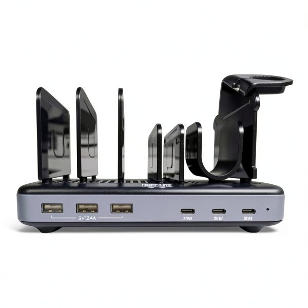 USB Charging Station 6 Port Fast Charging Home Office-1