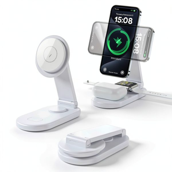 Pavo Wireless Charger Folding Design Multi Device Charging-5