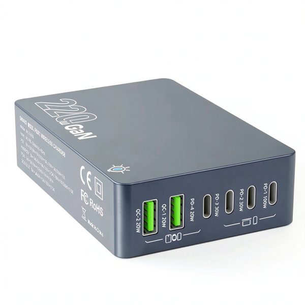 F8A 6 Port Charger 100W PD Smart Fast Charging Desk-1