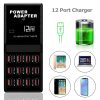 Pavo 12 Port USB Charging Station Fast Charging Travel Ready-3