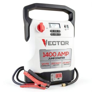 Vector Jump Starter Air Compressor Power Bank 1400 Amp-0