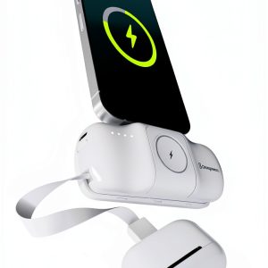 Chargeworx 3-in-1 Portable Charger 5000mAh Wireless Charging-0