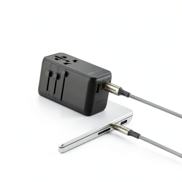 140W GaN Travel Adapter Worldwide Compatibility Fast-1