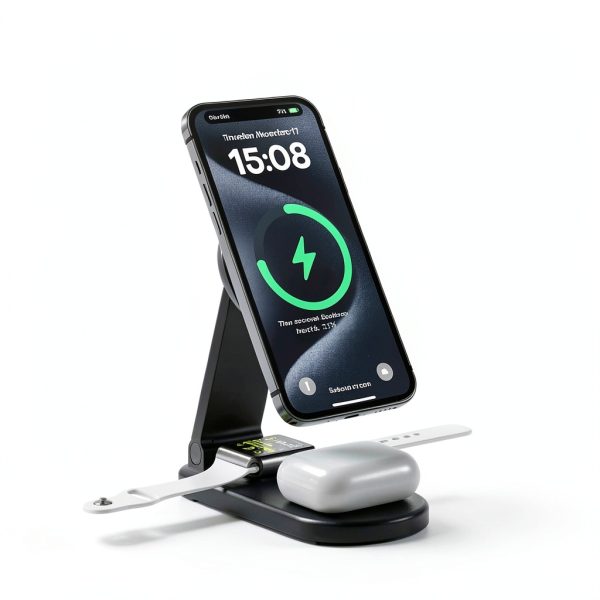 Pavo Wireless Charger Folding Design Multi Device Charging-3
