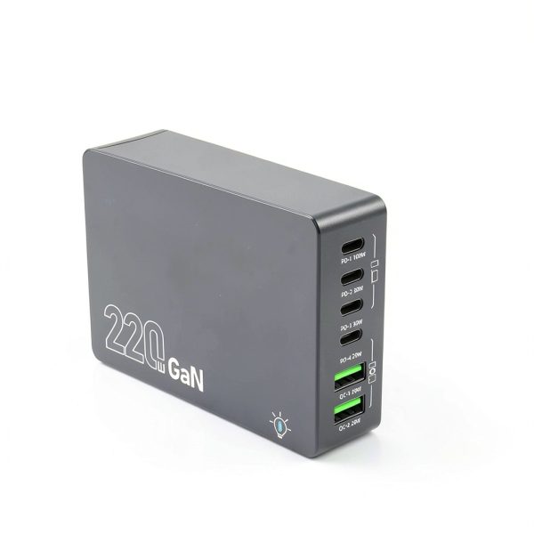 F8A 6 Port Charger 100W PD Smart Fast Charging Desk-6