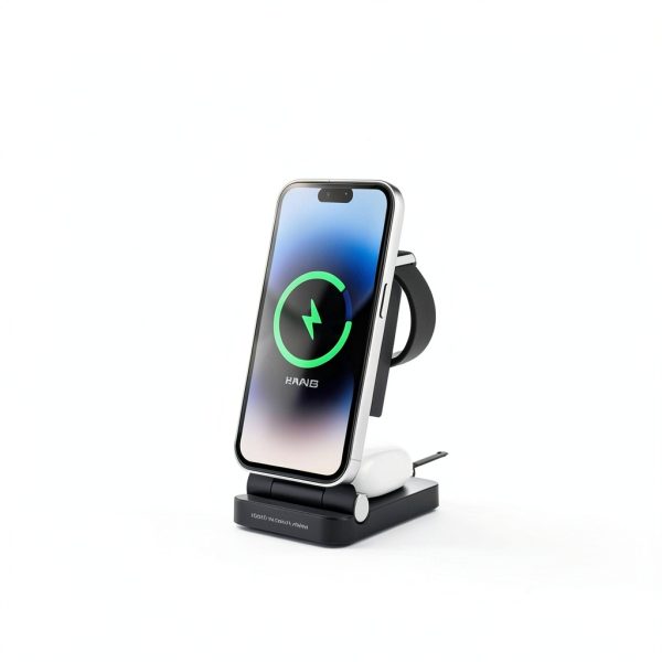 Magnetic Wireless Charger Portable Multi Angle Apple Samsung-2