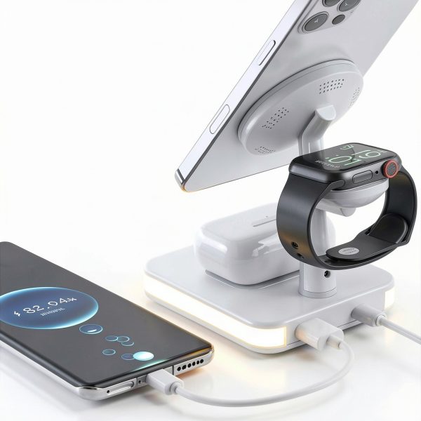 Apple Wireless Charger Magnetic Stand 10W Fast Charging-4