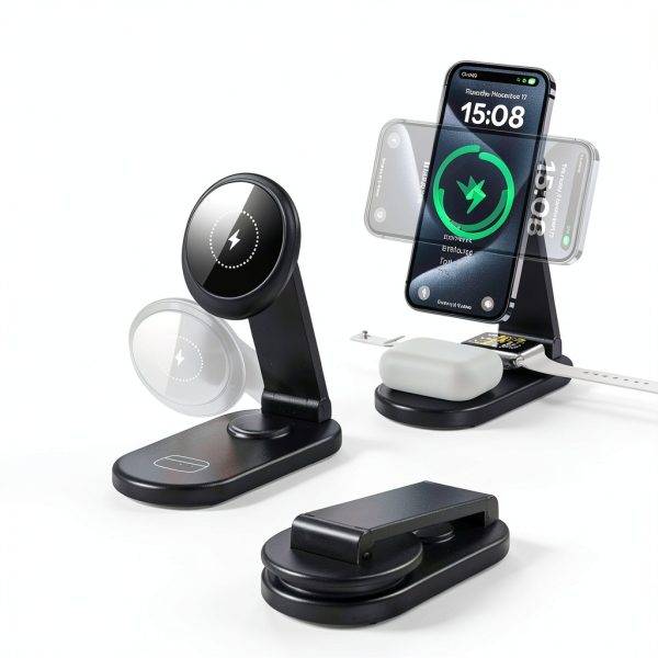 Pavo Wireless Charger Folding Design Multi Device Charging-2