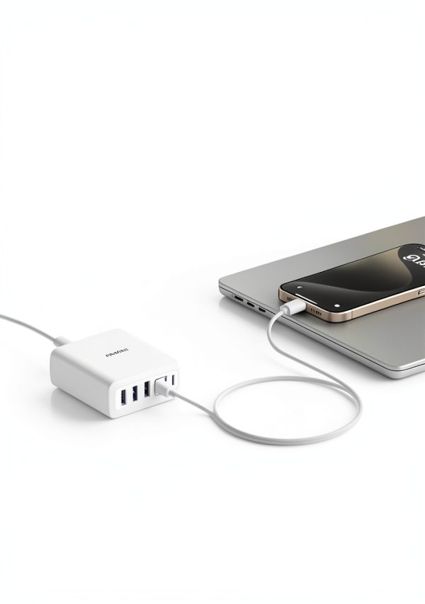 Anker 112W 6 Port Desktop Charger Fast Charging Station-2