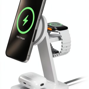 Snap+ Qi2 3-in-1 Wireless Charger Stand Fast Charging-0