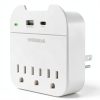 HyperGear Multi Plug Outlet Extender USB Fast Charge Compact-0
