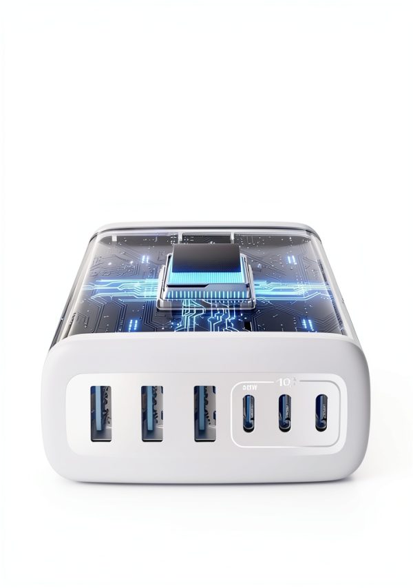 Anker 112W 6 Port Desktop Charger Fast Charging Station-6