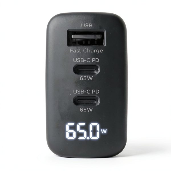 HyperGear 65W GaN Charger Fast Multi Device LCD Display-1
