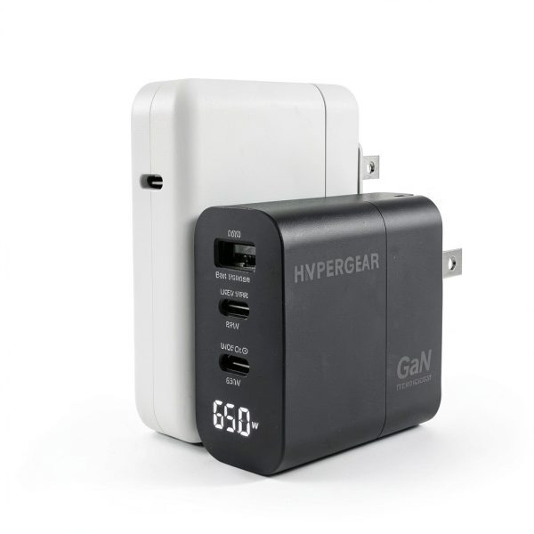 HyperGear 65W GaN Charger Fast Multi Device LCD Display-8