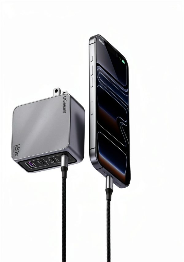 UGREEN Nexode Pro 160W GaN Charger 4 Port Fast Charging-4