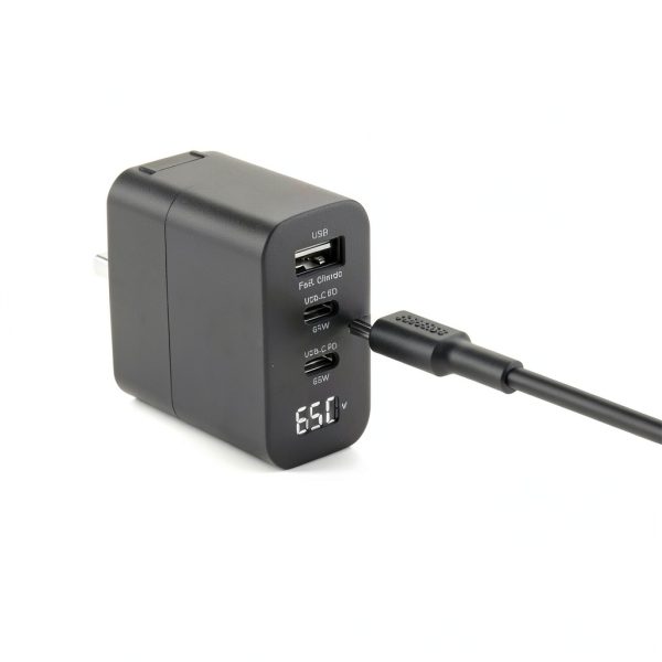 HyperGear 65W GaN Charger Fast Multi Device LCD Display-4